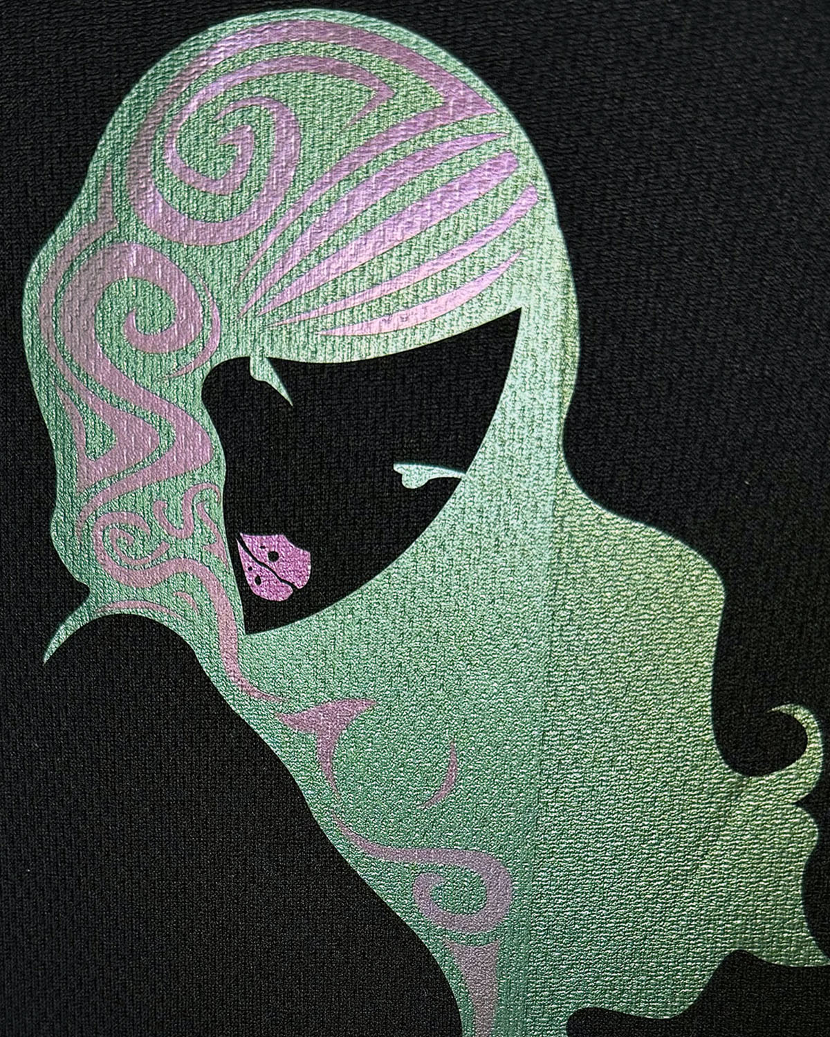 PU Heat Transfer Film, Color Shifting Iridescent Sheets "Chameleon"
